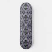 Leafy Creeping Vine Drawing Pattern With Pastels Persoonlijk Skateboard (Voorkant)