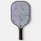 Leafy Creeping Vine Drawing Pattern With Pastels Pickleball Paddle (Voorkant)