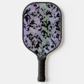 Leafy Creeping Vine Drawing Pattern With Pastels Pickleball Paddle (Achterkant)