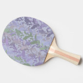 Leafy Creeping Vine Drawing Pattern With Pastels Tafeltennisbatje (Zijkant)