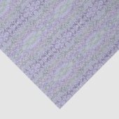 Leafy Creeping Vine Drawing Pattern With Pastels Tissuepapier (Detail)