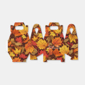 Leafy Delights Herfst Baby shower Invite Bedankdoosjes (Uitgevouwen)