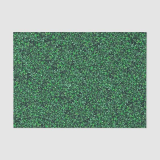 Leafy Elegance Botanisch Patroon Tissuepapier (Voorkant)