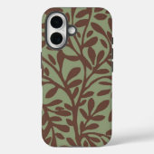 Leafy Floral Green-adjusts for all cases (Achterkant)