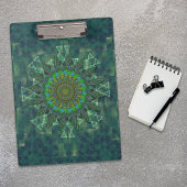 Leafy floral square stick puzzle parameterbepaling klembord