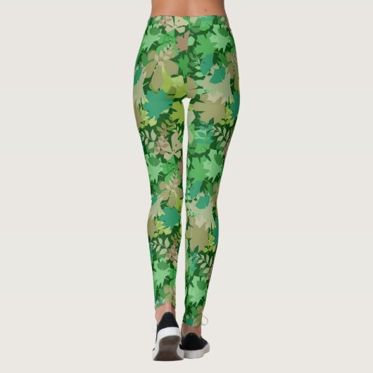 Leafy Forest Leggings (Achterkant)