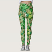 Leafy Forest Leggings (Voorkant)