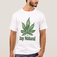 Leafy Freedom T-shirt: Omarm je natuurlijke vibes
