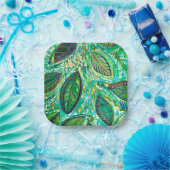 Leafy Fun Paper borden Papieren Bordje (Feest)