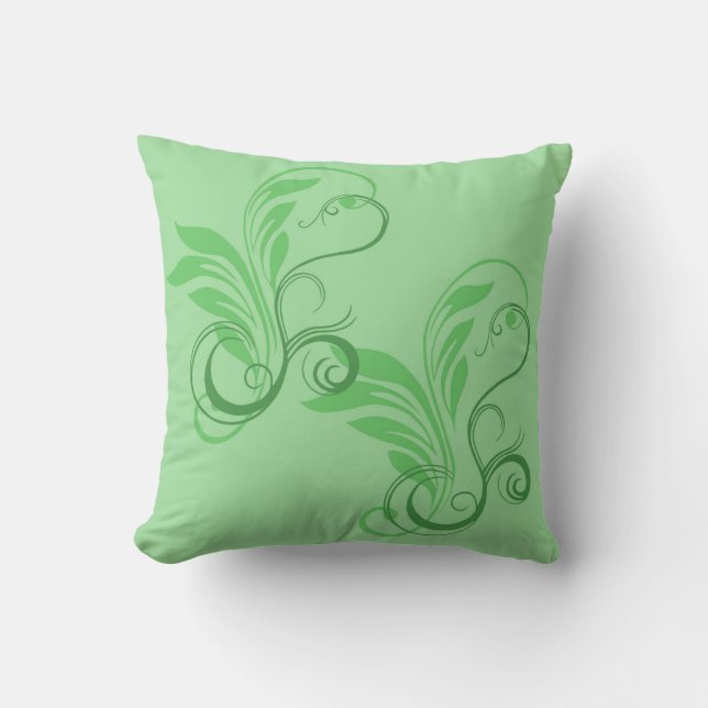 Leafy Glade Kussen (Voorkant)