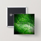 Leafy Green 1 Button (Voorkant /achterkant)