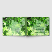 Leafy Green Birthday Party Guest Book Gastenboek (Volledig)