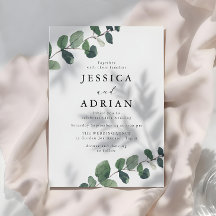 Leafy Green Elegance bruiloft