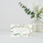 Leafy Green | Verwijzing Lijst Waterverf Trendy (Staand voorkant)