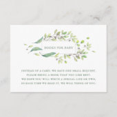 Leafy Green | Verzoek om Waterverf Book Informatiekaartje (Voorkant)