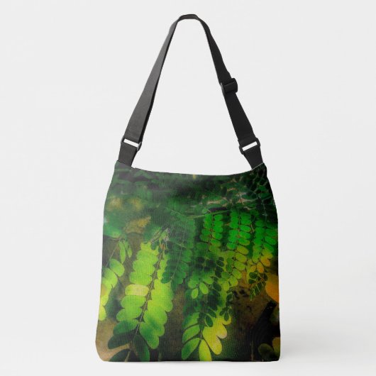 Leafy Greens Crossbody Tas (Voorkant)