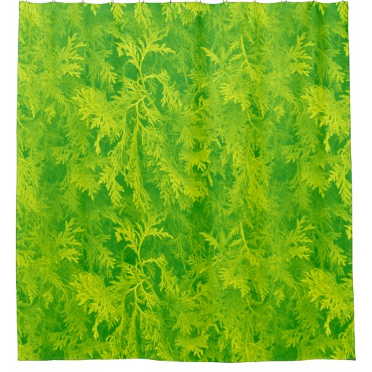 Leafy Greens Douchegordijn (Voorkant)