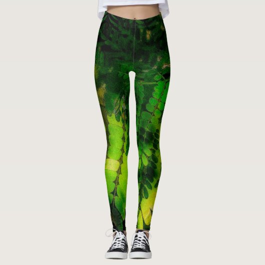 Leafy Greens Leggings (Voorkant)