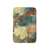 Leafy Grunge Autumn Colors and Textures Badmat (Voorkant Verticaal)