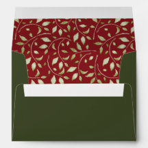 Leafy | Kerstgroen en rood