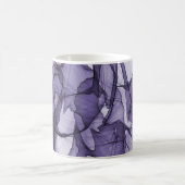 Leafy lavender film elegant design koffiemok (Center)