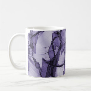 Leafy lavender film elegant design koffiemok