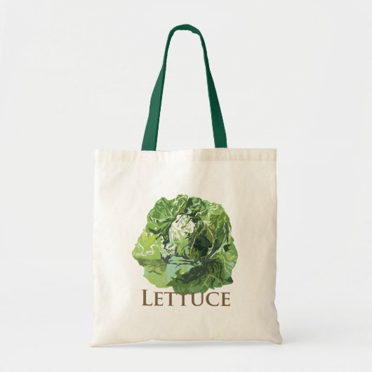 Leafy Lettuce Tote Bag (Voorkant)