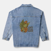 Leafy Mischief Maker - Schattigee Goblin Forest Cr Denim Jacket (Achterkant)