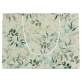 Leafy Mystique Bleek Celadon Groot Cadeauzakje (Voorkant)