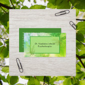 Leafy Psychotherapeut Counselor Groen Blauw Natuur Visitekaartje