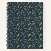 Leafy Ruled Notitieboek (Voorkant)