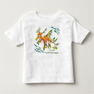Leafy Seadragon Artwork Baby and Kinderen T-shirt