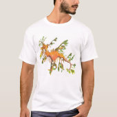 Leafy Seadragon Artwork Mannen T-shirt (Voorkant)
