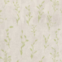 Leafy Shabby Chic Gedempt Antiek Beige