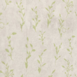 Leafy Shabby Chic Gedempt Antiek  Beige Behang