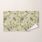 Leafy Shades Botanical Khaki Bath Towels Bad Handdoek (Handdoek)