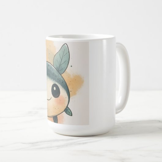 Leafy Smiles Koffiemok (Voorkant rechts)