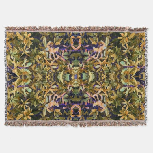 Leafy Tapestry Deken (Voorkant)