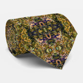 Leafy Tapestry Stropdas (Opgerold)