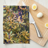 Leafy Tapestry Theedoek (Quarter Fold)