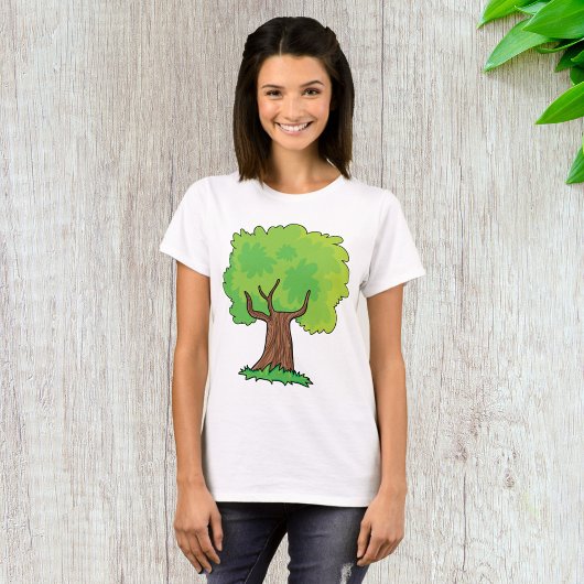 Leafy Tree Green Leaves T-Shirt