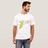 Leafy Vegan T-shirt (Voorkant volledig)