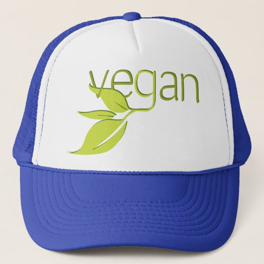 Leafy Vegan Trucker Pet (Voorkant)