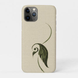 Leafy vogel iPhone case