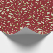 Leafy-Waterverf Cadeaupapier (Hoek)