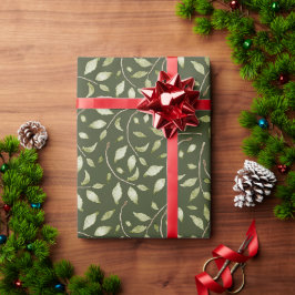 Leafy-Waterverf Cadeaupapier
