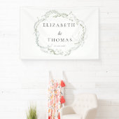 Leafy Wedding  Banner (Insitu)