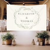 Leafy Wedding Banner