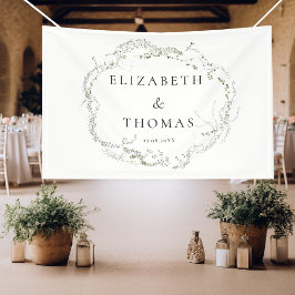 Leafy Wedding  Banner