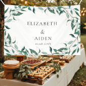 Leafy  Wedding  Banner